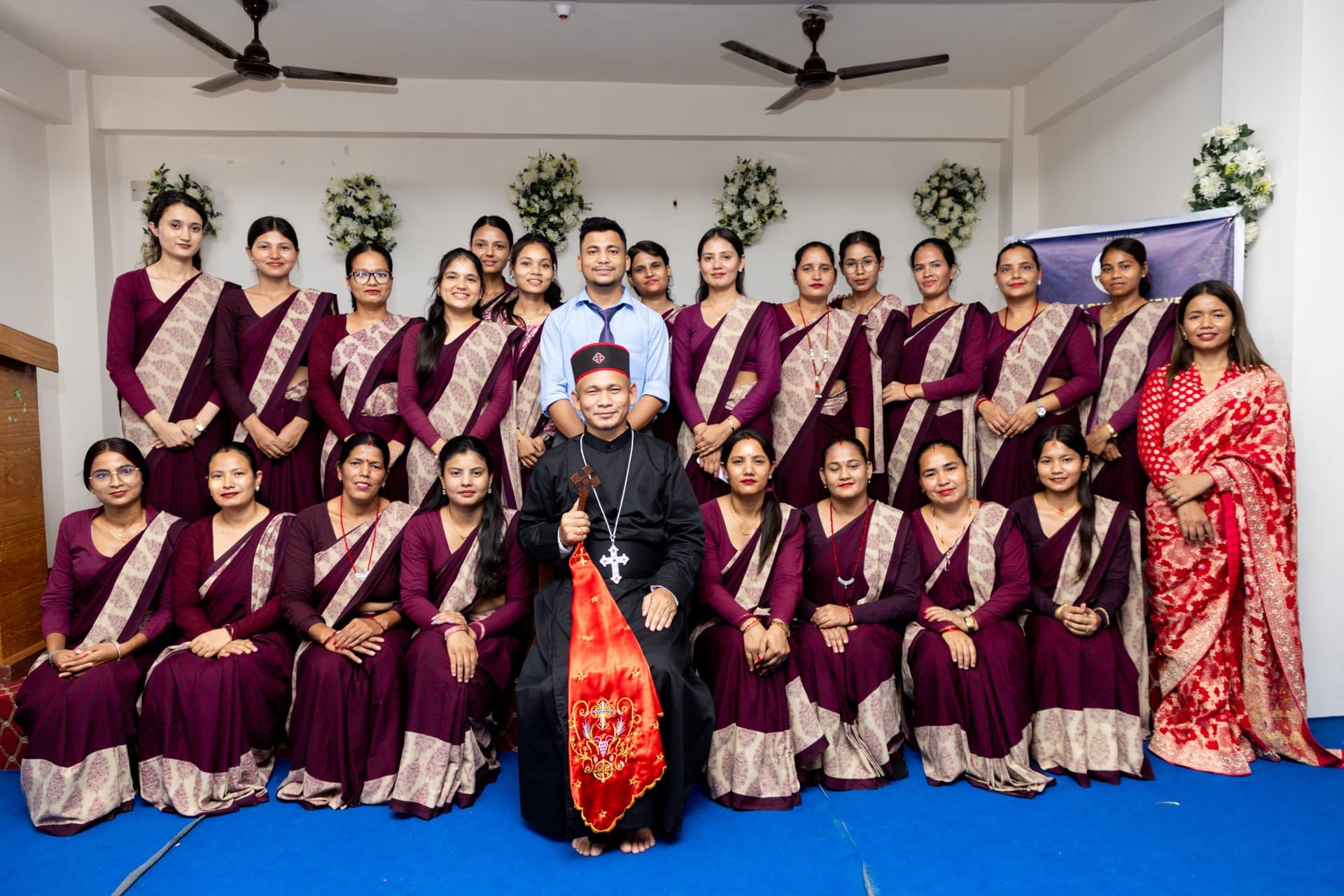 KBES staff and clergy group photo