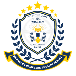 Kohalpur Believers English School Logo